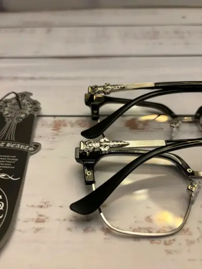 Gafas de Lectura Chrome Hearts Negras - miniatura 3
