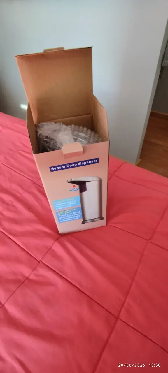 Dispensador Jabón Automático Sin Contacto - 4