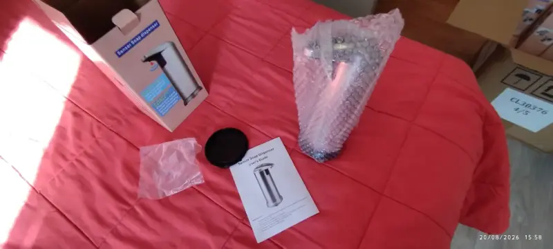 Dispensador Jabón Automático Sin Contacto - 5