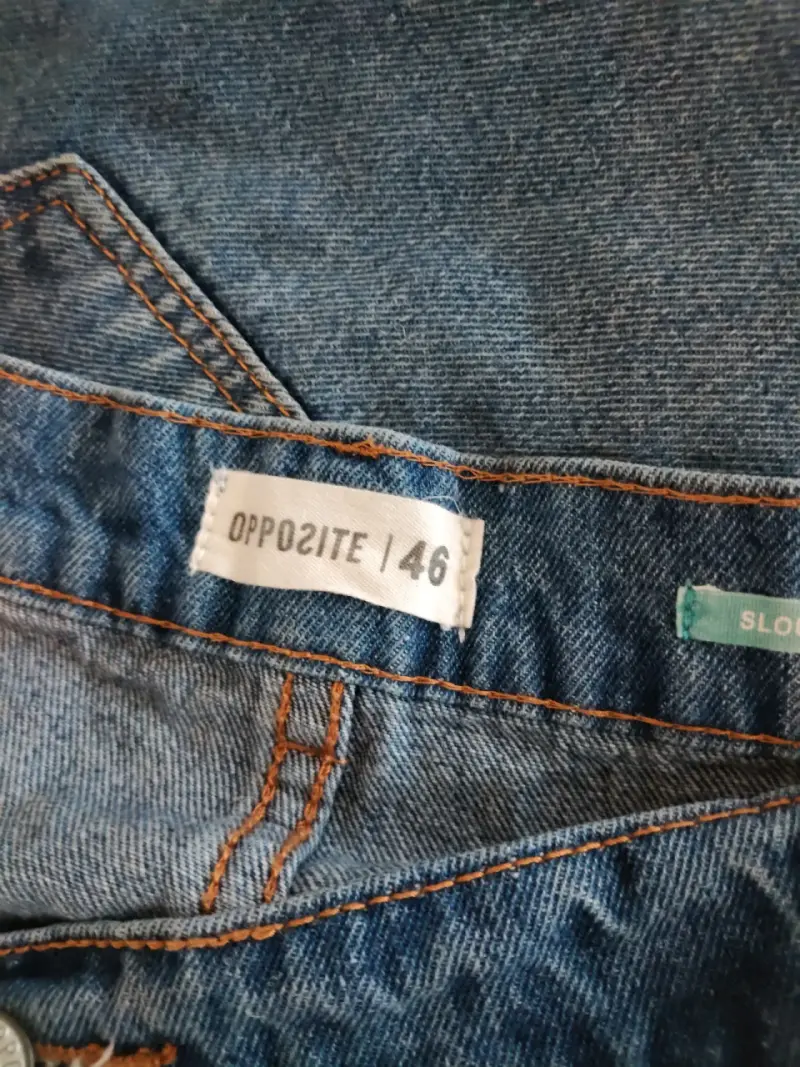 Jeans de mezclilla rasgados para hombre Opposite - 2