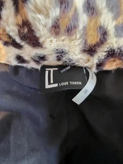 Chaqueta de Piel Sintética Leopardo "Love Token" - miniatura 6