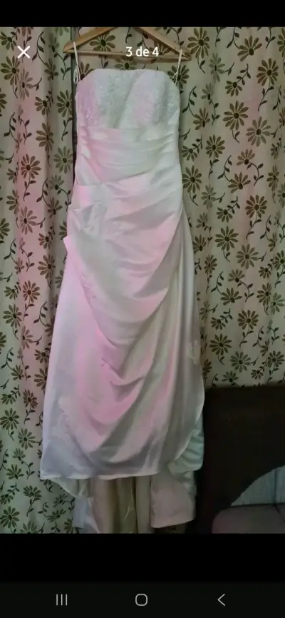 Vestido de novia Santo Encanto modelo Anastasia marfil - miniatura 1