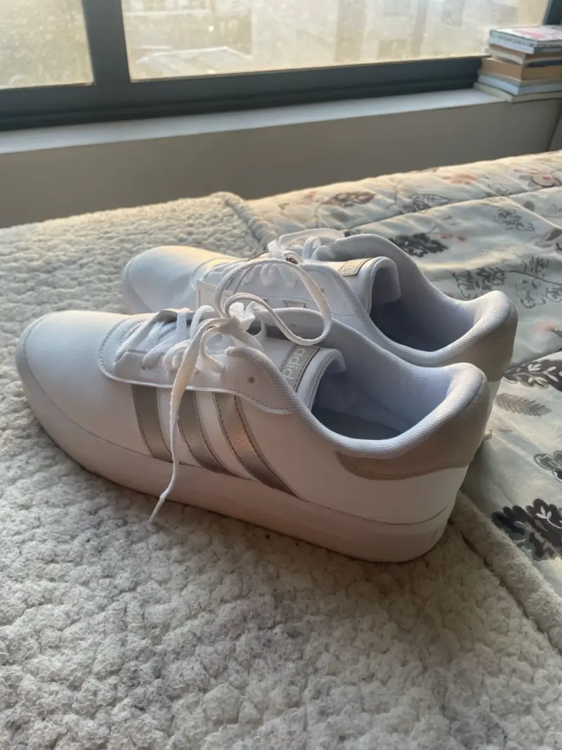 Zapatillas deportivas blancas Adidas Court Platform - 2