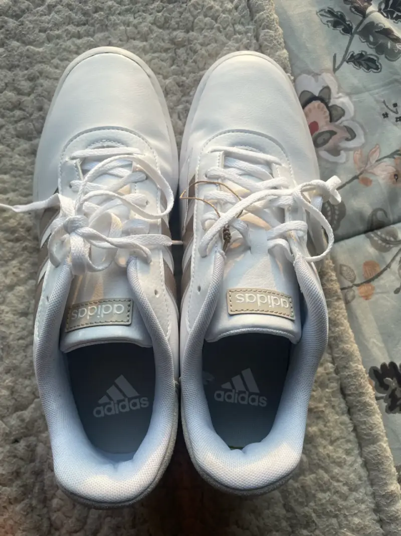 Zapatillas deportivas blancas Adidas Court Platform - 3
