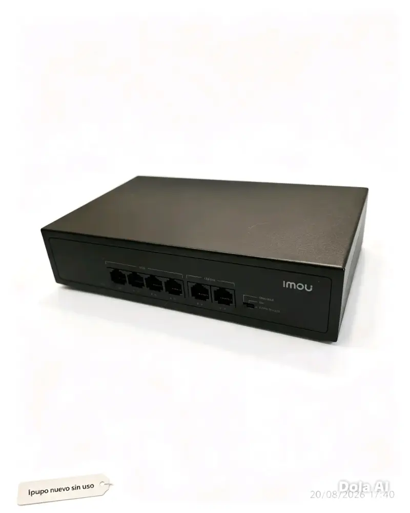 Switch Imou 6 Puertos PoE Nuevo - 4