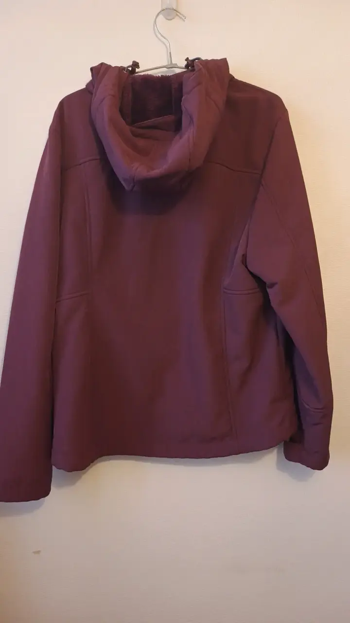 Chaqueta Soft-Shell Upp Macaya Mujer Burdeo - 4