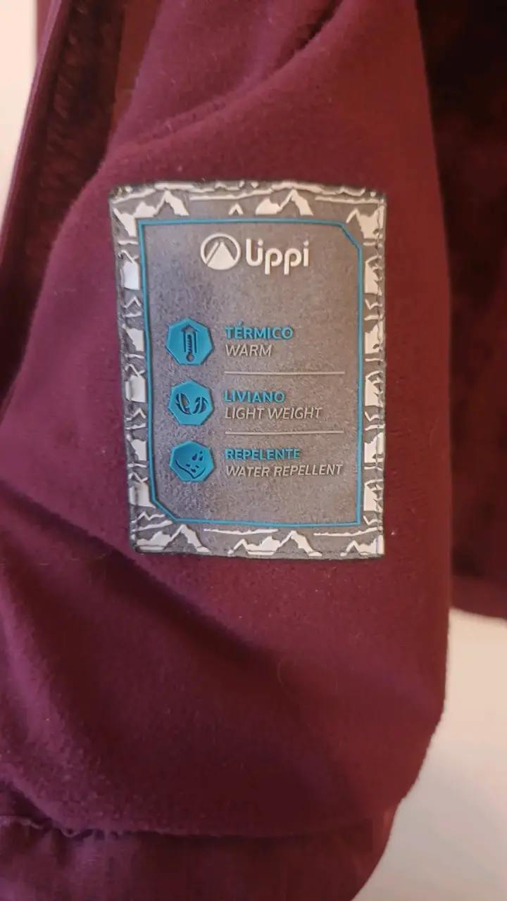Chaqueta Soft-Shell Upp Macaya Mujer Burdeo - 6