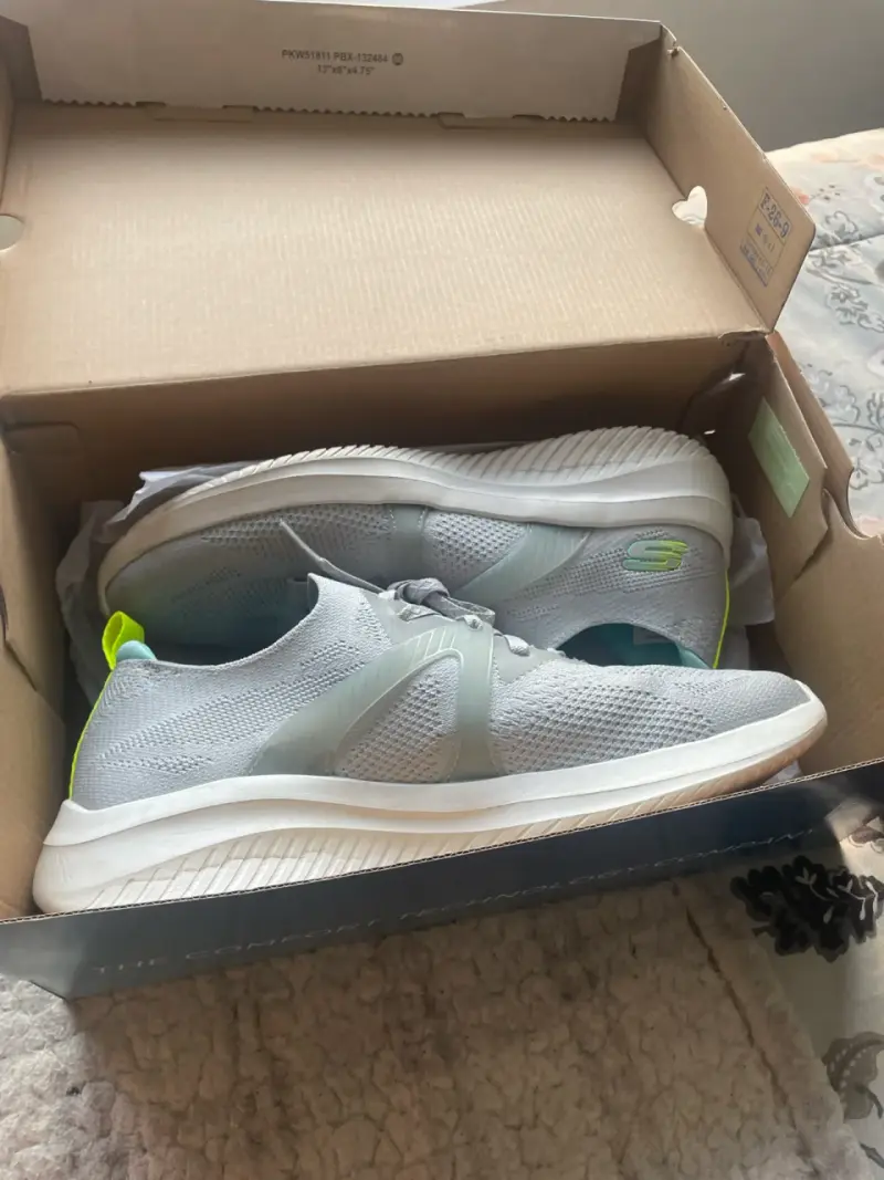 Zapatillas Skechers Go Walk Flex Mujer Gris - 2