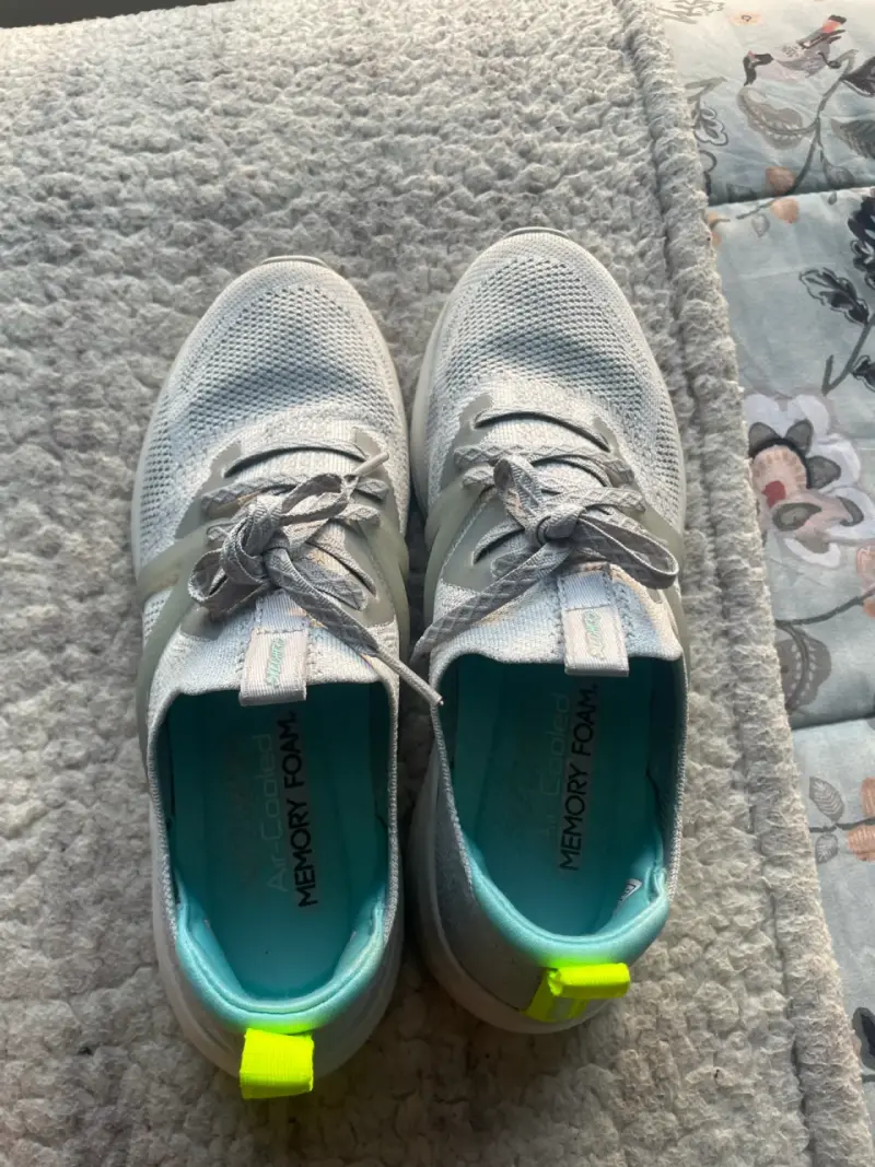 Zapatillas Skechers Go Walk Flex Mujer Gris - 3