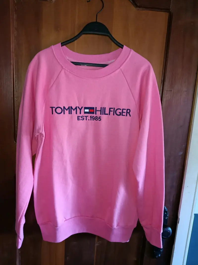Polerón Tommy Hilfiger azul  ,rosado - 3