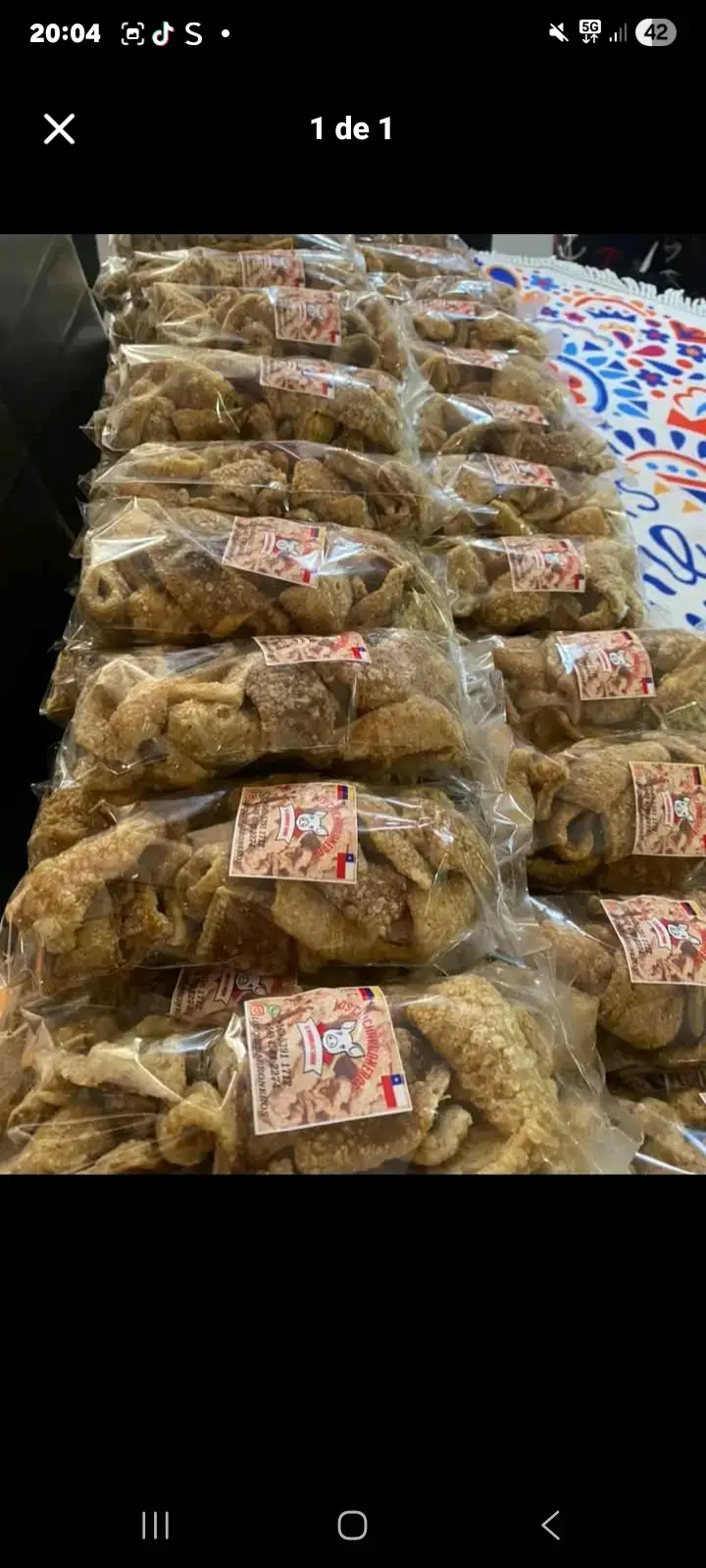 Chicharrones de Cerdo Crocantes en Bolsa - 4