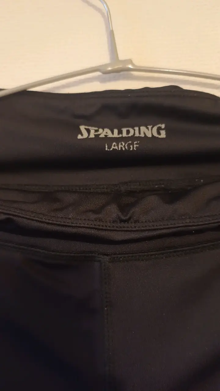 Pantalones deportivos negros Spalding para hombre - 3
