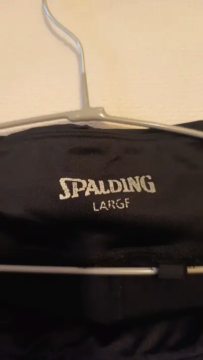 Pantalones deportivos negros Spalding talla L - miniatura 2