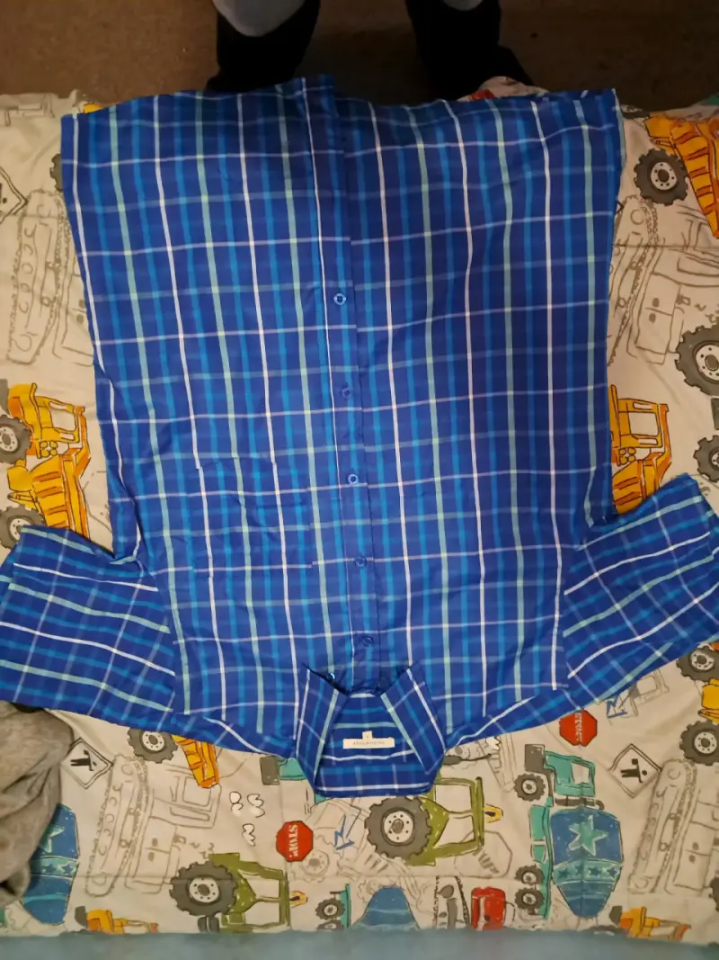 Camisa de mezclilla Denim Wear talla M - 6
