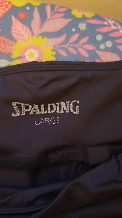 Leggings deportivos negros Spalding talla L - miniatura 3