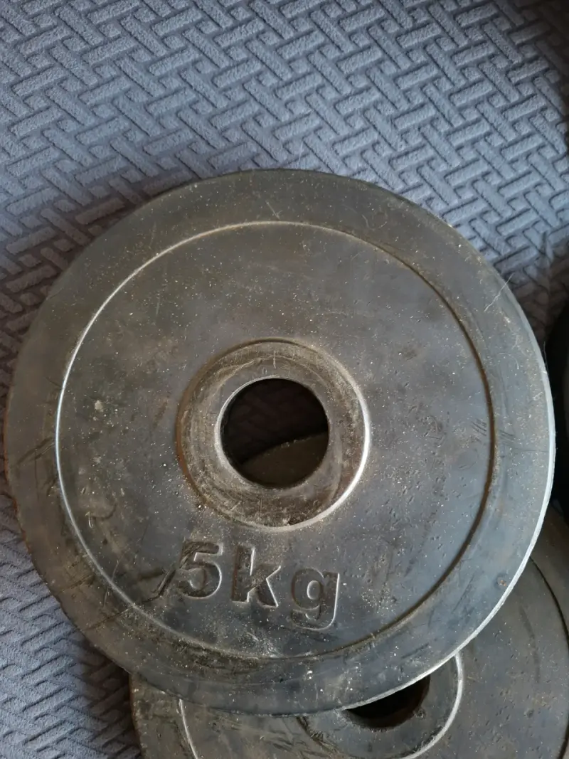 Discos de pesas 5kg para entrenamiento - 1