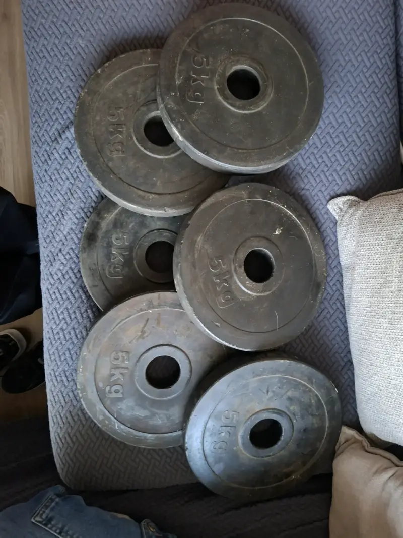 Discos de pesas 5kg para entrenamiento - 3