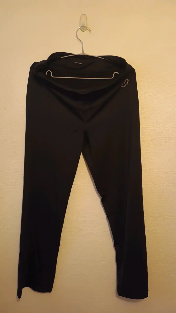 Pantalones deportivos negros Spalding talla L - 1