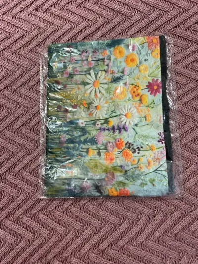 Estuche de Tela con Diseño Floral Colorido - miniatura 1