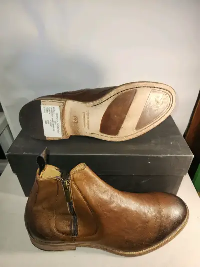 Botines Italianos  100% cuero Hush Puppies - miniatura 4