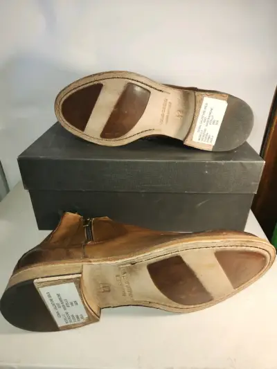 Botines Italianos  100% cuero Hush Puppies - miniatura 5