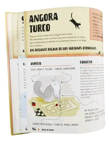 Libro Atlas de Gatos con Ilustraciones - miniatura 3