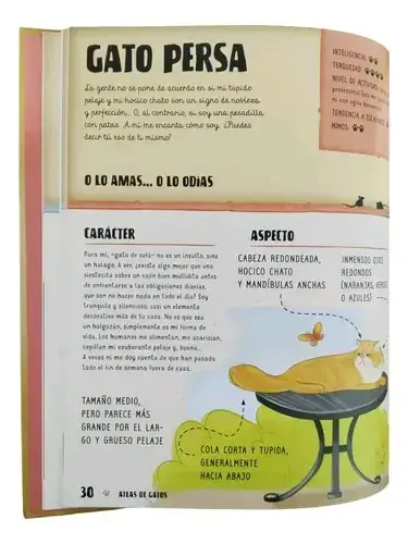 Libro Atlas de Gatos con Ilustraciones - miniatura 4