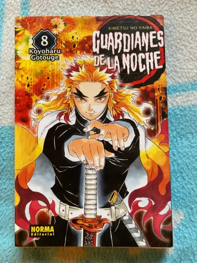 Manga Kimetsu no Yaiba  8 Guardián de la Noc - miniatura 1