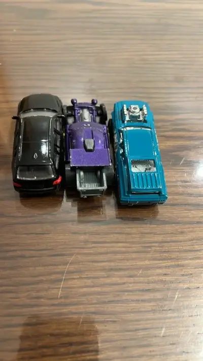 Set de autos de juguete metálicos - miniatura 2