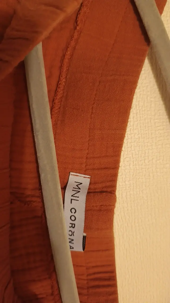 Pantalones cortos terracota MNL Corona Talla L - 4