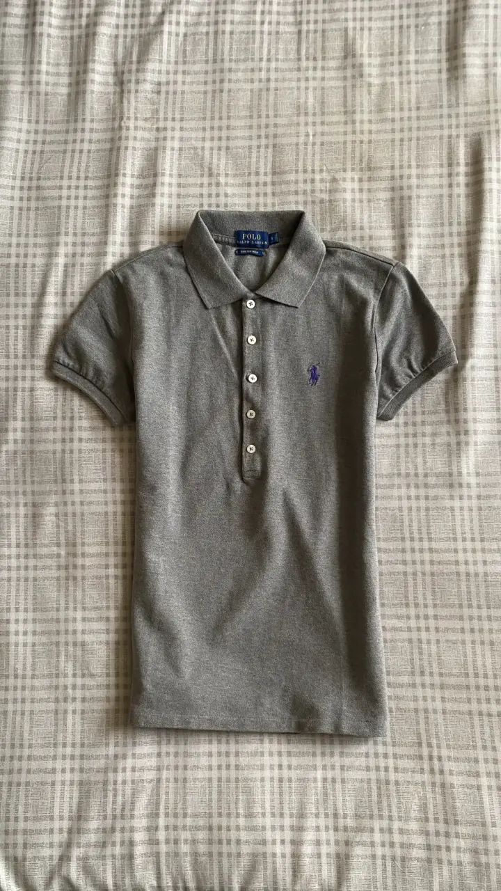 Polera Polo Ralph Lauren gris para mujer - 1
