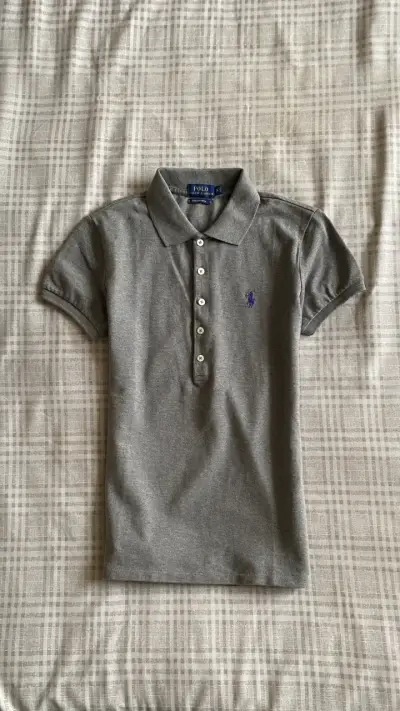 Polera Polo Ralph Lauren gris para mujer - miniatura 1