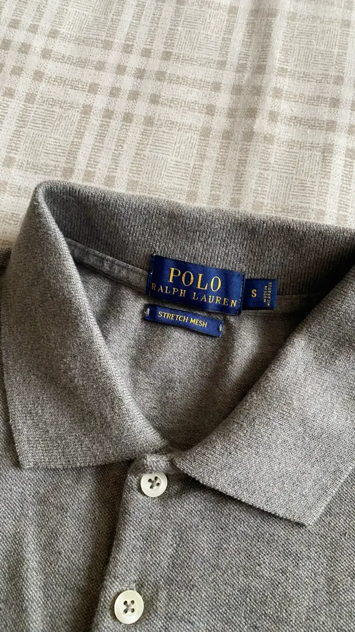 Polera Polo Ralph Lauren gris para mujer - 4