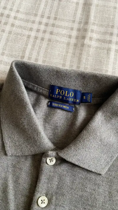 Polera Polo Ralph Lauren gris para mujer - miniatura 4