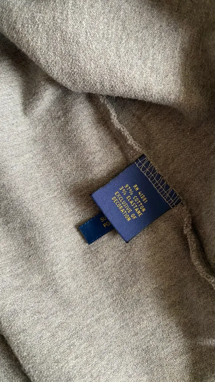 Polera Polo Ralph Lauren gris para mujer - 5