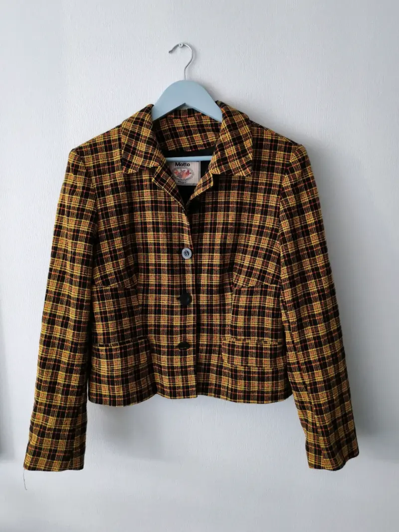 Chaqueta cuadros - 1