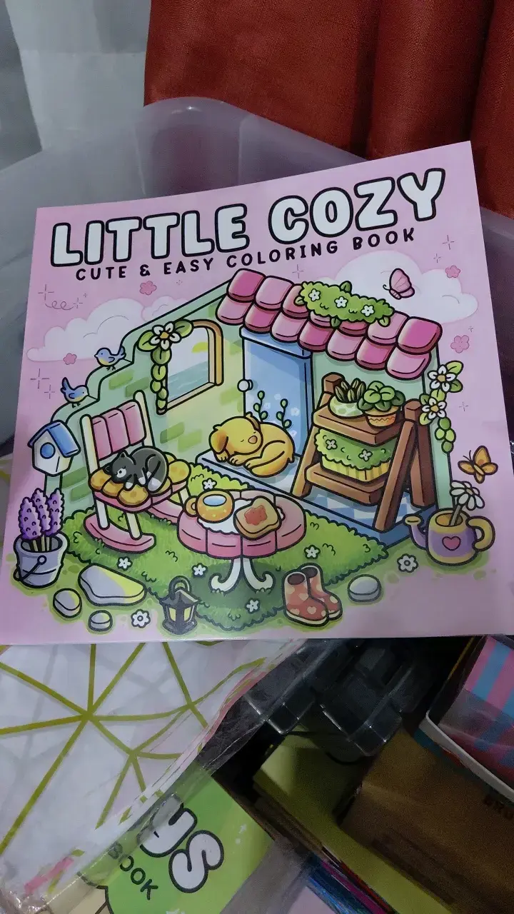 Libro para colorear Little Cozy para niños