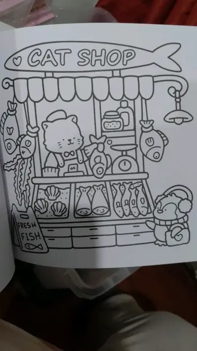 Libro para colorear Little Cozy para niños - miniatura 3