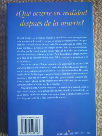 Libro 'Jamás Moriremos' de Deepak Chopra - miniatura 2