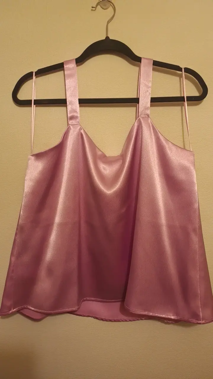 Blusa de satén rosada Lorenzo di Pontti - 4