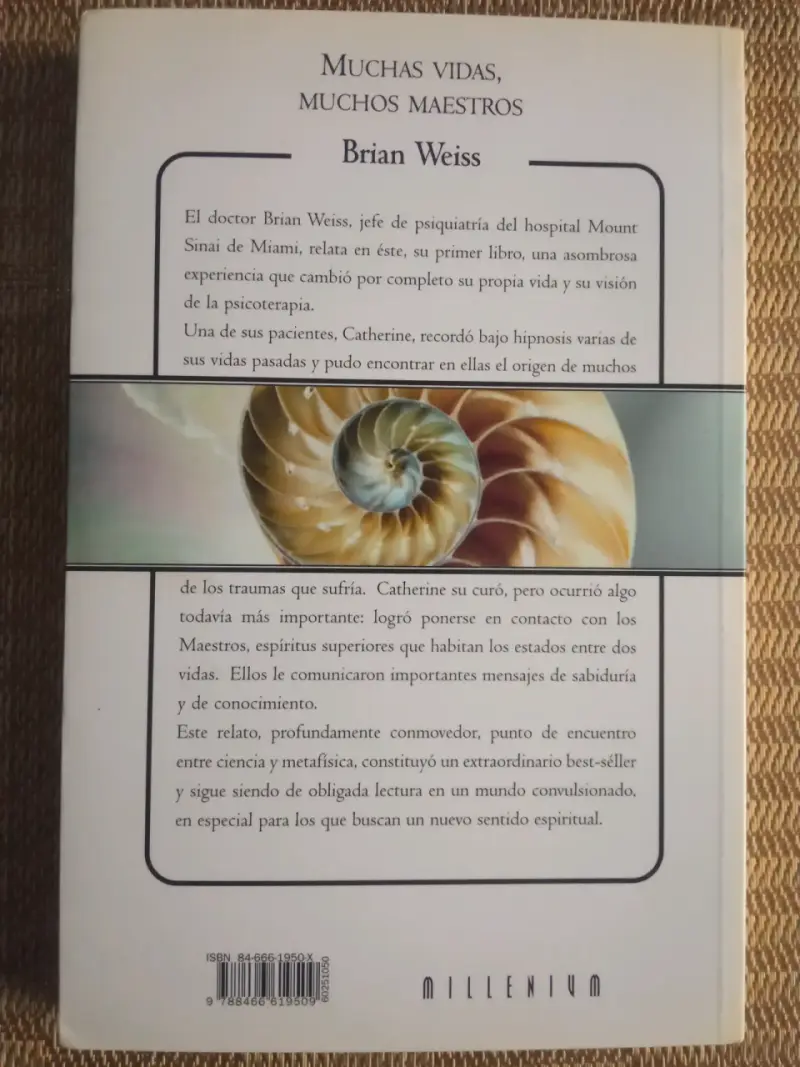 Libro Muchas Vidas, Muchos Maestros de Brian Weiss - 2