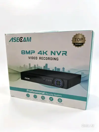 NVR 8 Puertos PoE Asecam 8MP 4K - miniatura 3