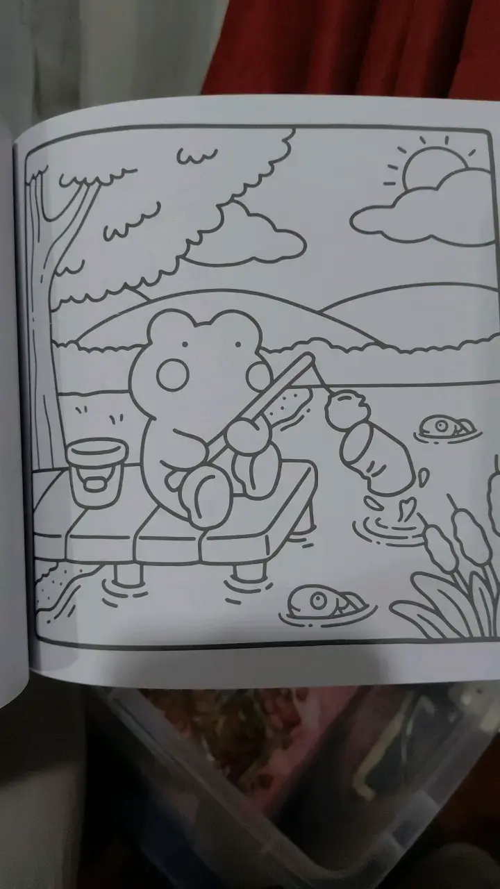 Libro para colorear Comfy Days para niños - 3