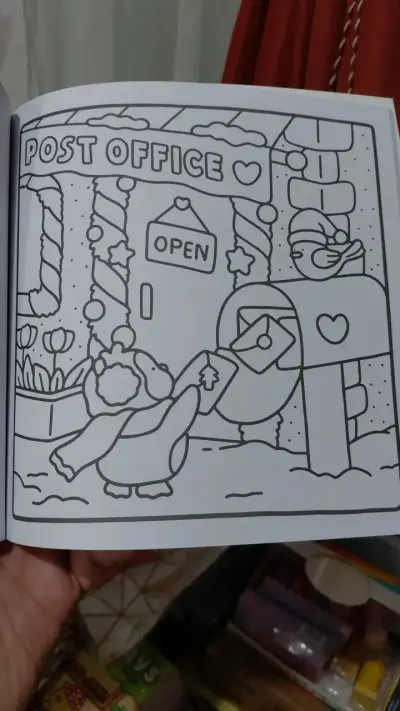 Libro para colorear Comfy Days para niños - miniatura 4