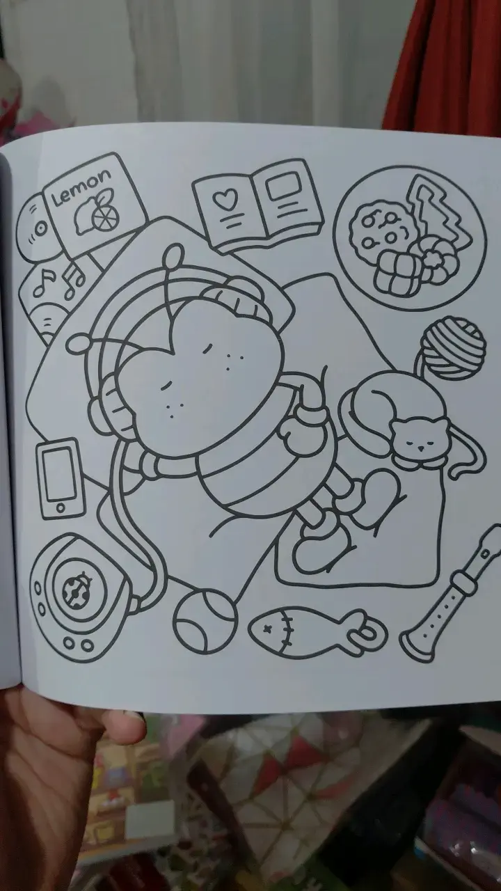 Libro para colorear Comfy Days para niños - 5