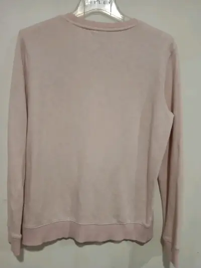 Polerón Tommy Hilfiger rosa claro para mujer - miniatura 3