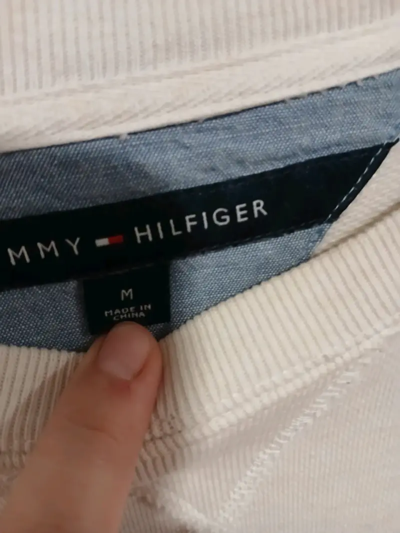 Polerón Tommy Hilfiger degradado azul - 4