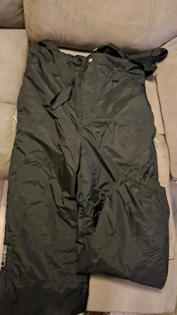 Pantalón impermeable negro Talla M