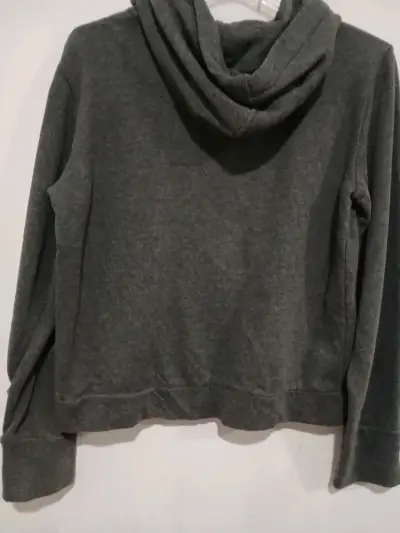 Polerón con capucha Tommy Hilfiger gris oscuro - miniatura 2
