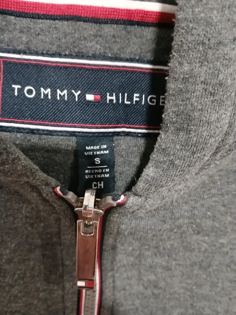 Polerón con capucha Tommy Hilfiger gris oscuro - 3